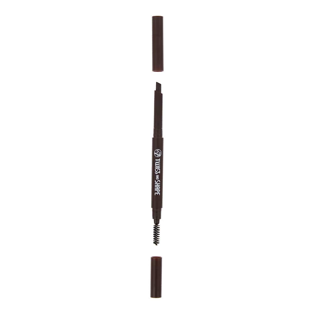 W7 Twist And Shape Eyebrow Pencil Dark Brown 0.25g - Welzo