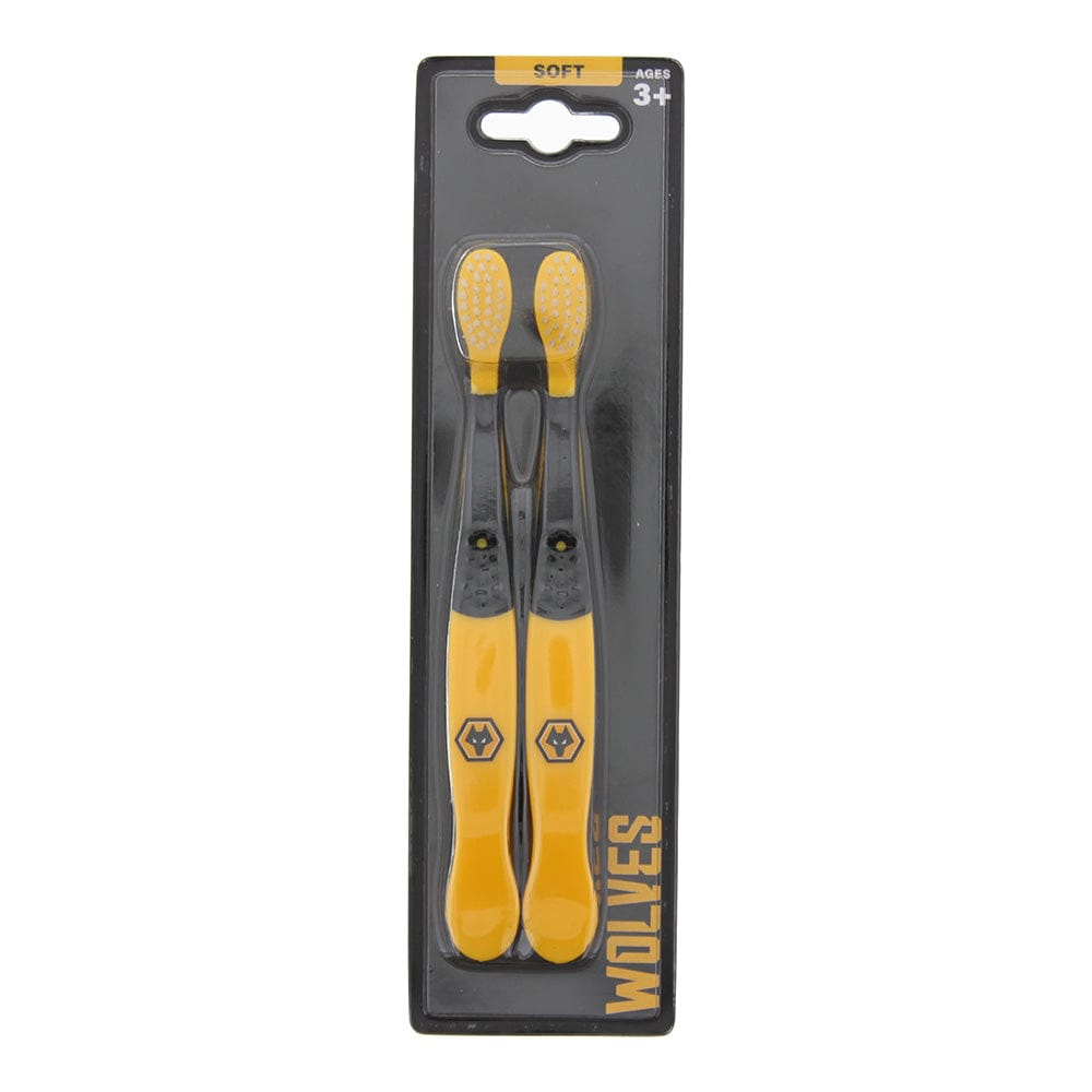 EPL Wolves Soft Toothbrush 2pcs - Welzo
