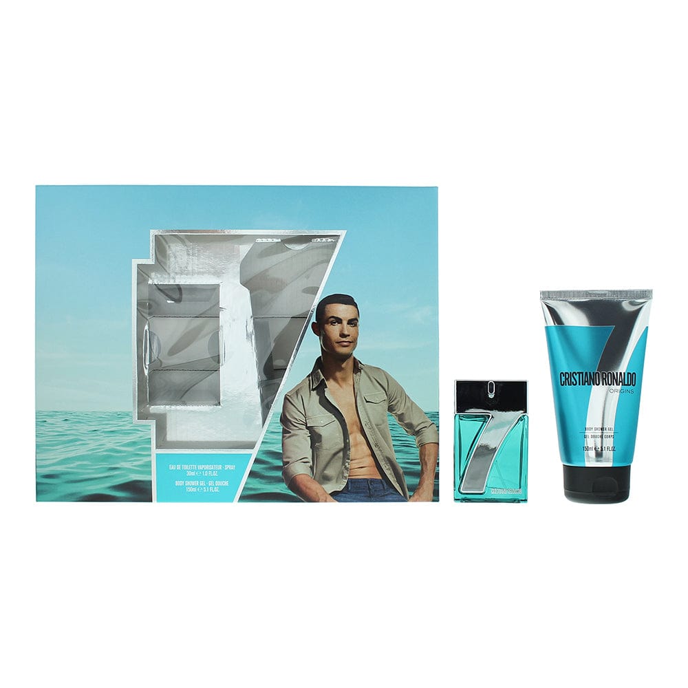 Cristiano Ronaldo Origins 2 Piece Gift Set: Eau De Toilette 30ml - Shower Gel 150ml - Welzo