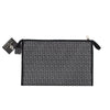 Bags Unlimited Joshua Galvin Black/Silver Zip Holdall Bag - Welzo
