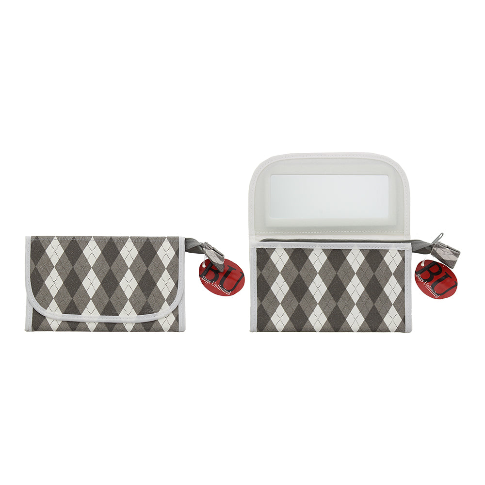 Bags Unlimited Turnburry Assorted Colours Mirror Cosmetic Bag - Welzo