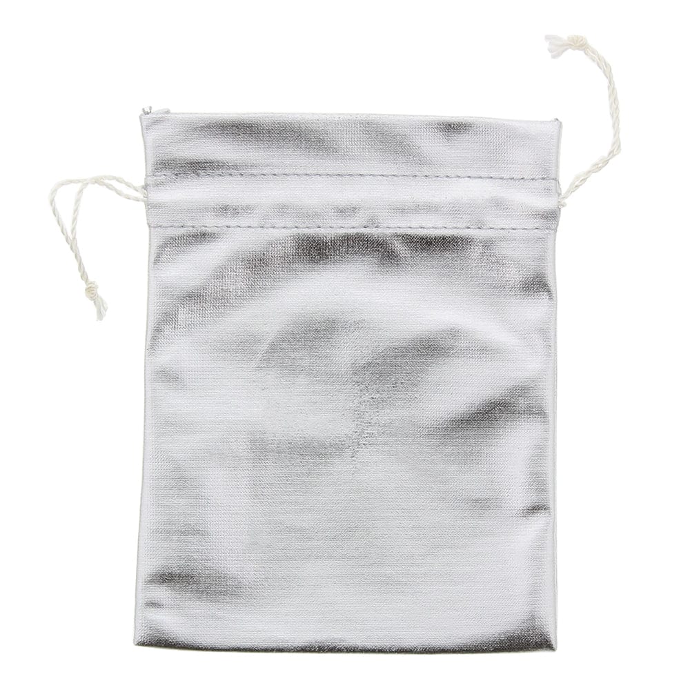 Bags Unlimited Silver Organza Bag - Welzo