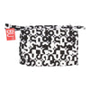 Bags Unlimited Moscow Medium Zip Holdall Black & White Bag - Welzo