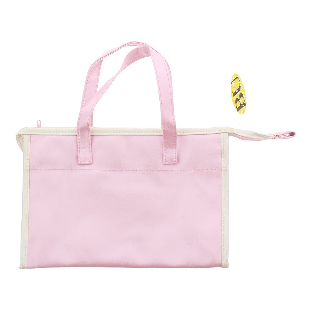 Bags Unlimited Shimmer Pink Bag With Handles - Welzo