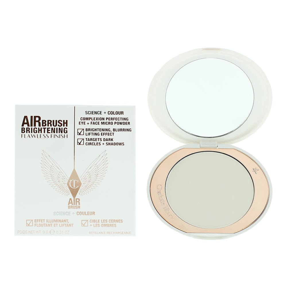 Charlotte Tilbury Airbrush Brightening Flawless Finish Fair Medium Micro Powder 9g - Welzo