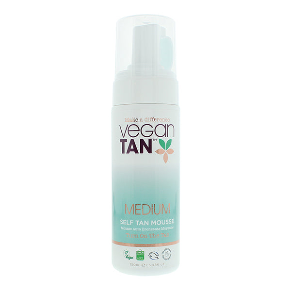 Vegan Tan Medium Self Tan Mousse 150ml - Welzo