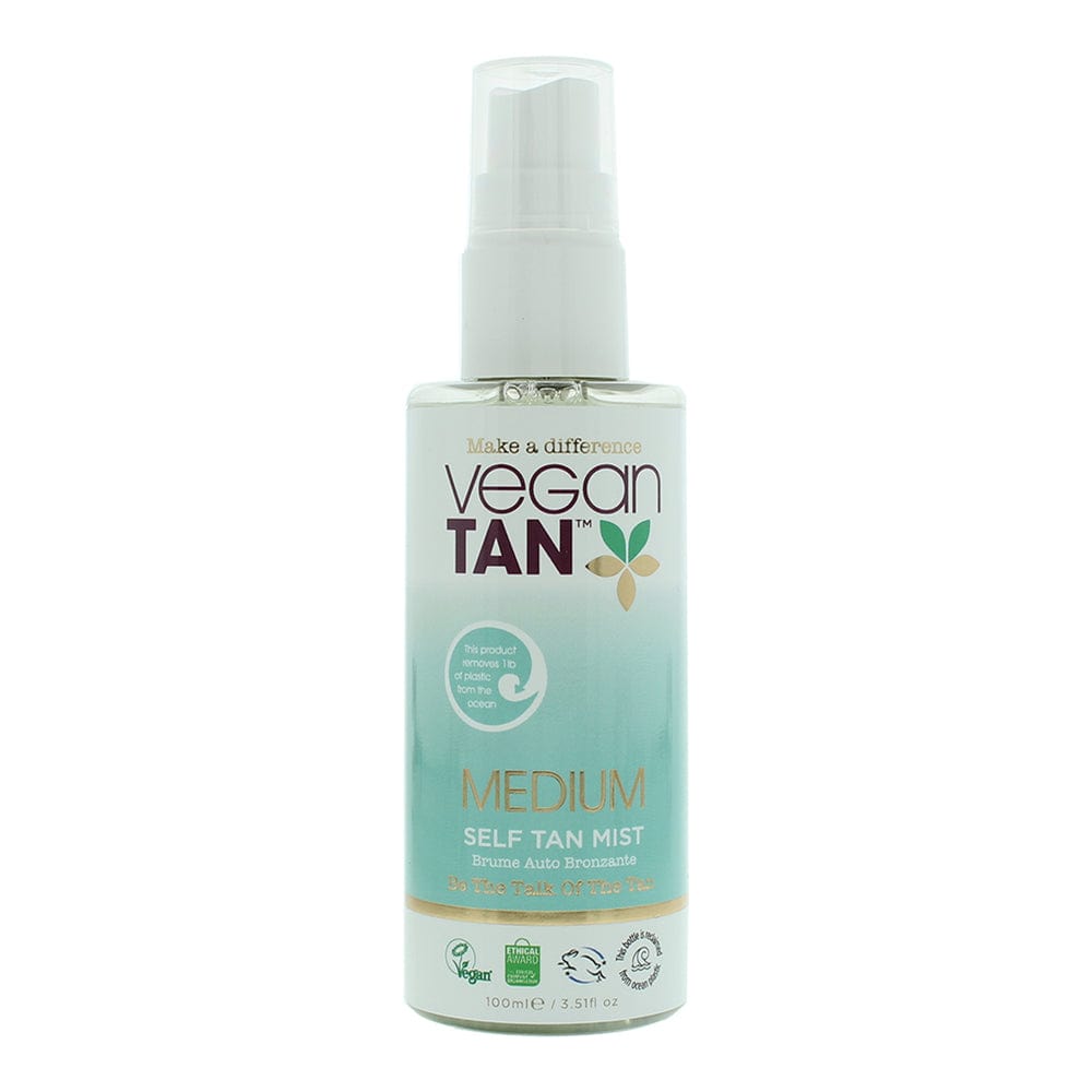 Vegan Tan Medium Self Tan Mist 100ml - Welzo