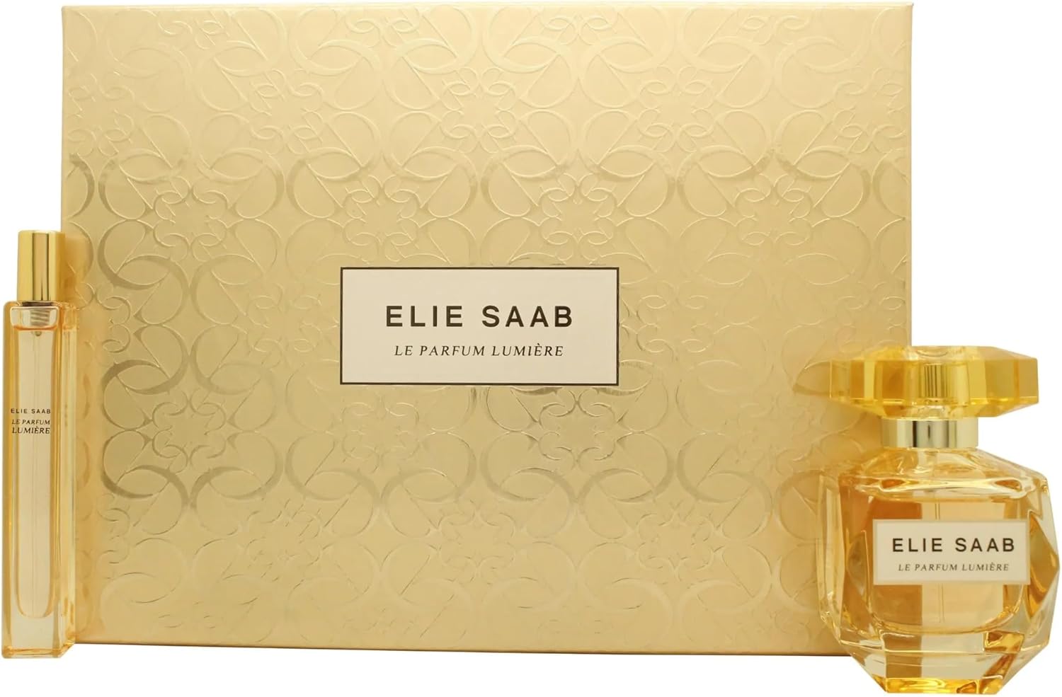 Elie Saab Le Parfum Lumiere 50ml Eau De Parfum & 10ml Travelsize Parfum Gift Set