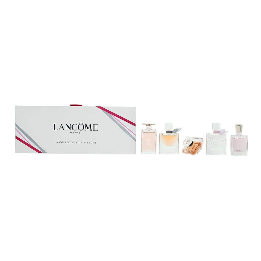 Lanceme 5 Piece Gift Set: Miracle Eau De Parfum 5ml - La Vie Est Belle Flowers of Happiness Eau De Parfum 4ml - Idole Eau De Parfum 5ml - La Vie Est B - Welzo
