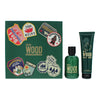 Dsquared2 Green Wood 2 Piece Gift Set: Eau de Toilette 100ml - Shower Gel 150ml - Welzo