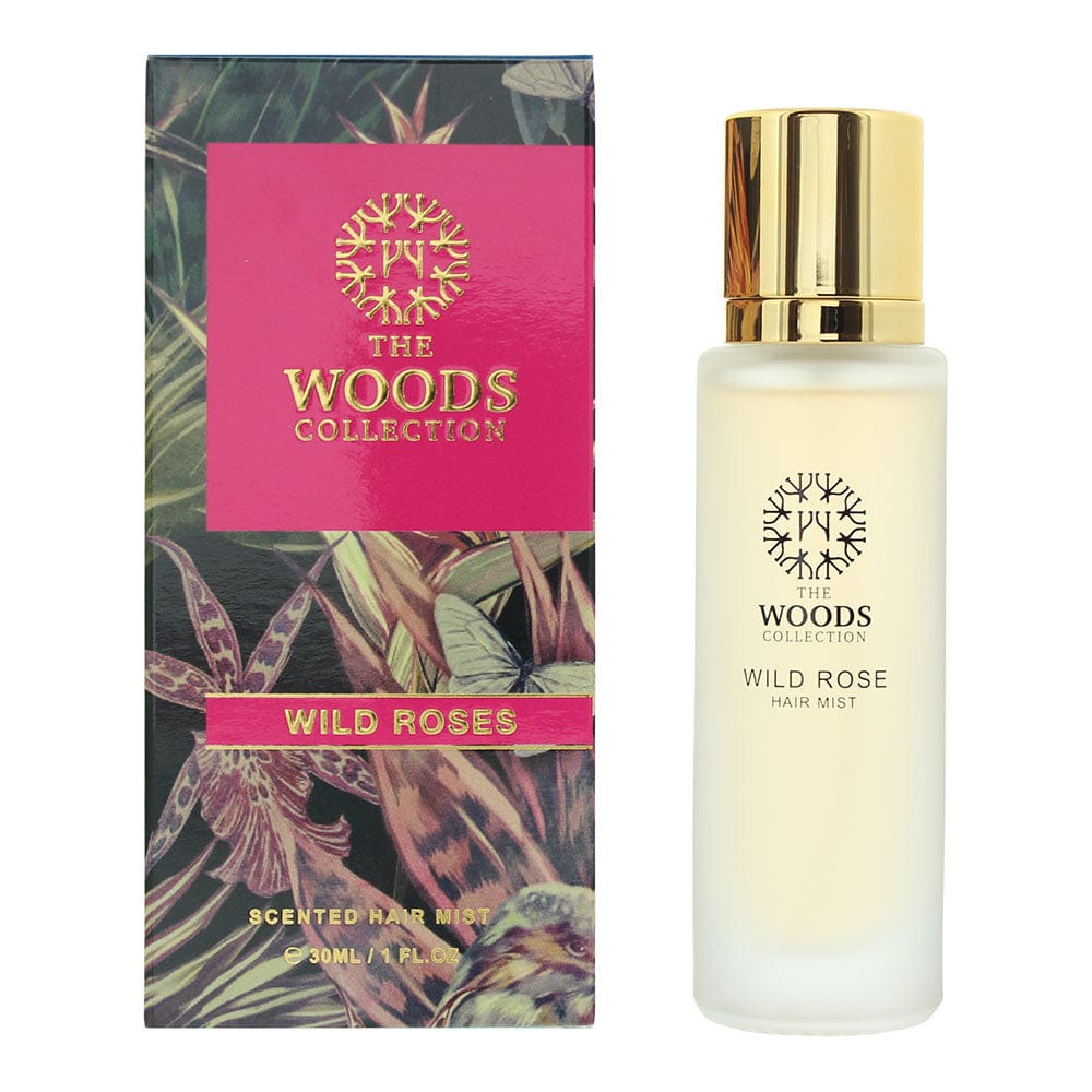 The Woods Collection Wild Rose Hair Mist 30ml - Welzo