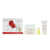 Clarins A Beautiful Body 3 Piece Gift Set: Body Cream 200ml - Exfoliating Cream 30ml - Tonic Body Oil 10ml - Welzo