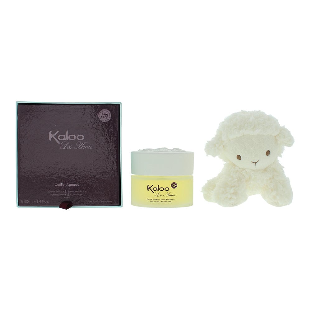 Kaloo Les Amis Lamb Set & Flavoured Water 100ml - Welzo