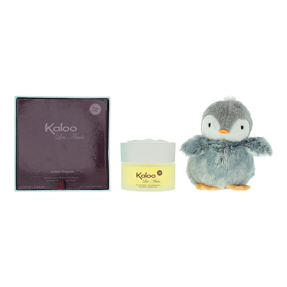Kaloo Les Amis Penguin Set & Flavoured Water 100ml - Welzo
