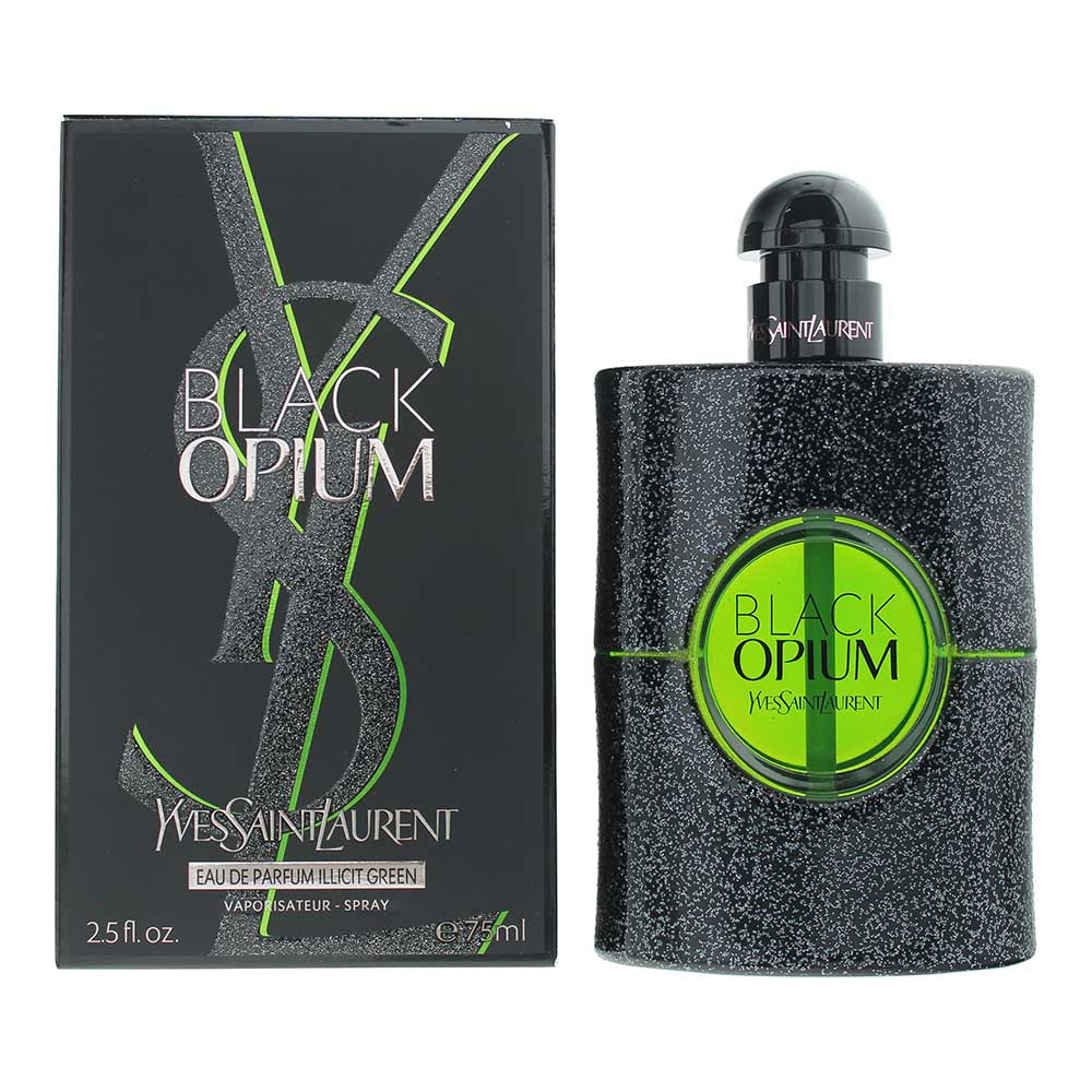 Yves Saint Laurent Black Opium Illicit Green Eau de Parfum 75ml - Welzo