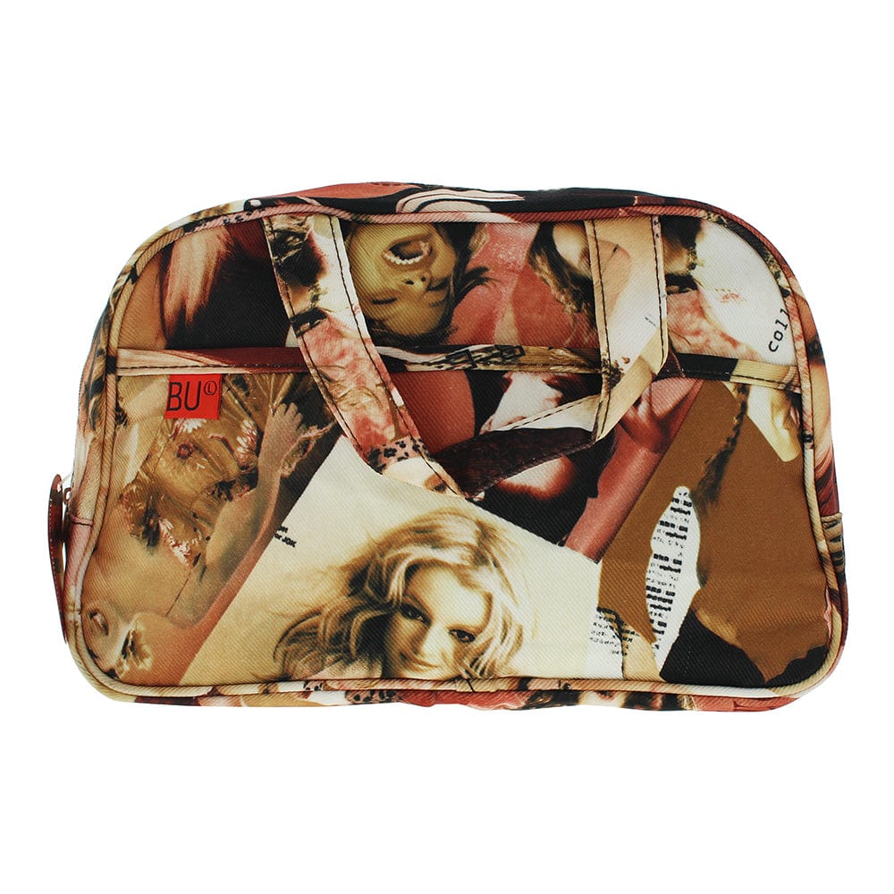 Bags Unlimited St. Tropez Brown Medium Holdall Bag With Handles And Side Pocket - Welzo