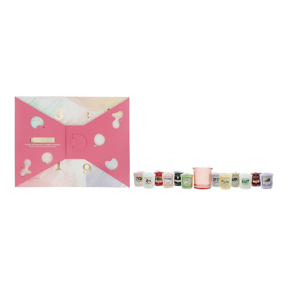 Yankee Candle 12 Days Of Fragrance To Inspire Positivity Gift Set - Welzo