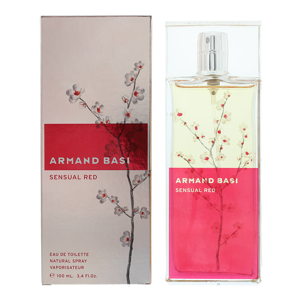 Armand Basi Sensual Red Eau de Toilette 100ml - Welzo