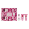 Dsquared2 Wood 3 Piece Gift Set: Eau de Toilette 50ml - Shower Gel 50ml - Body Lotion 50ml - Welzo