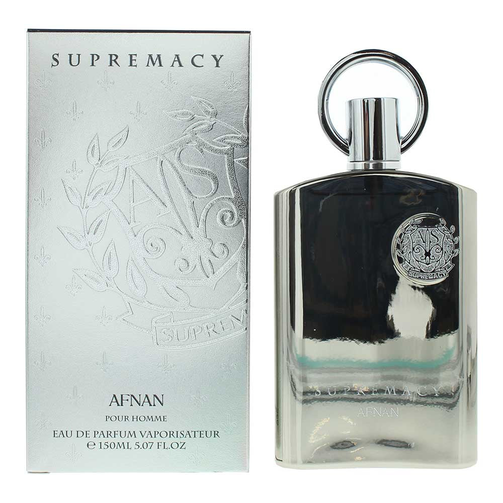 Afnan Supremacy Silver Pour Homme Eau de Parfum 150ml - Welzo
