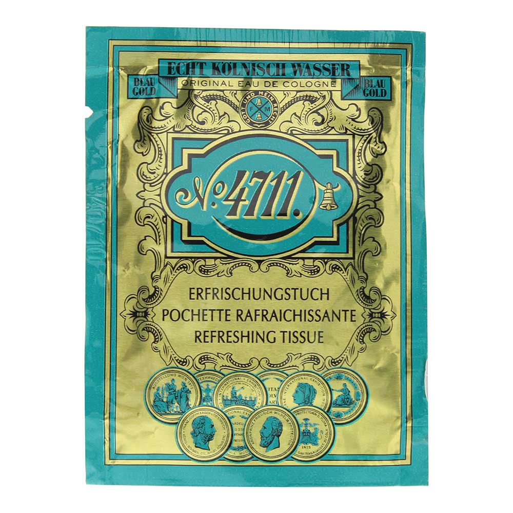 4711 Original Eau de Cologne Refreshing Tissues 1pc - Welzo