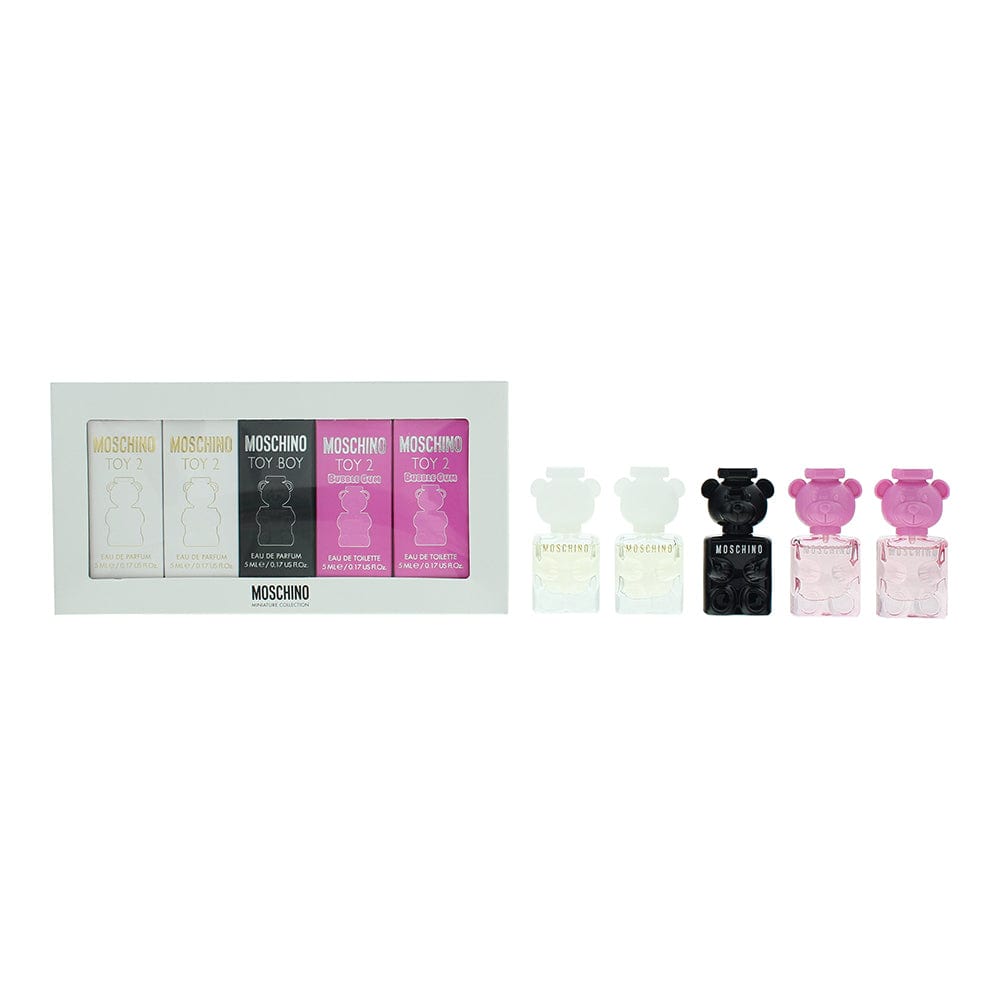 Moschino Toy Mini 5 Piece Gift Set: Eau de Parfum 5 x 5ml - Welzo