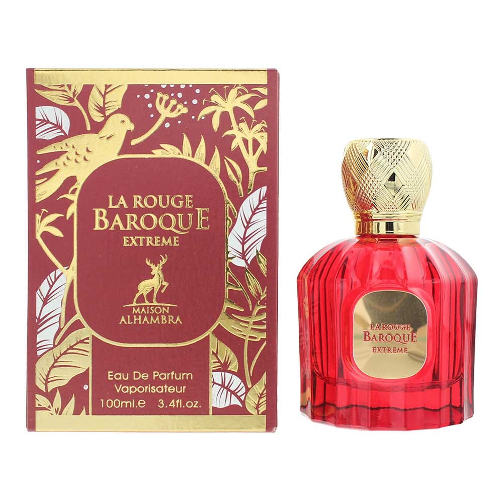 Maison Alhambra Baroque Rouge Extrait Eau de Parfum 100ml - Welzo