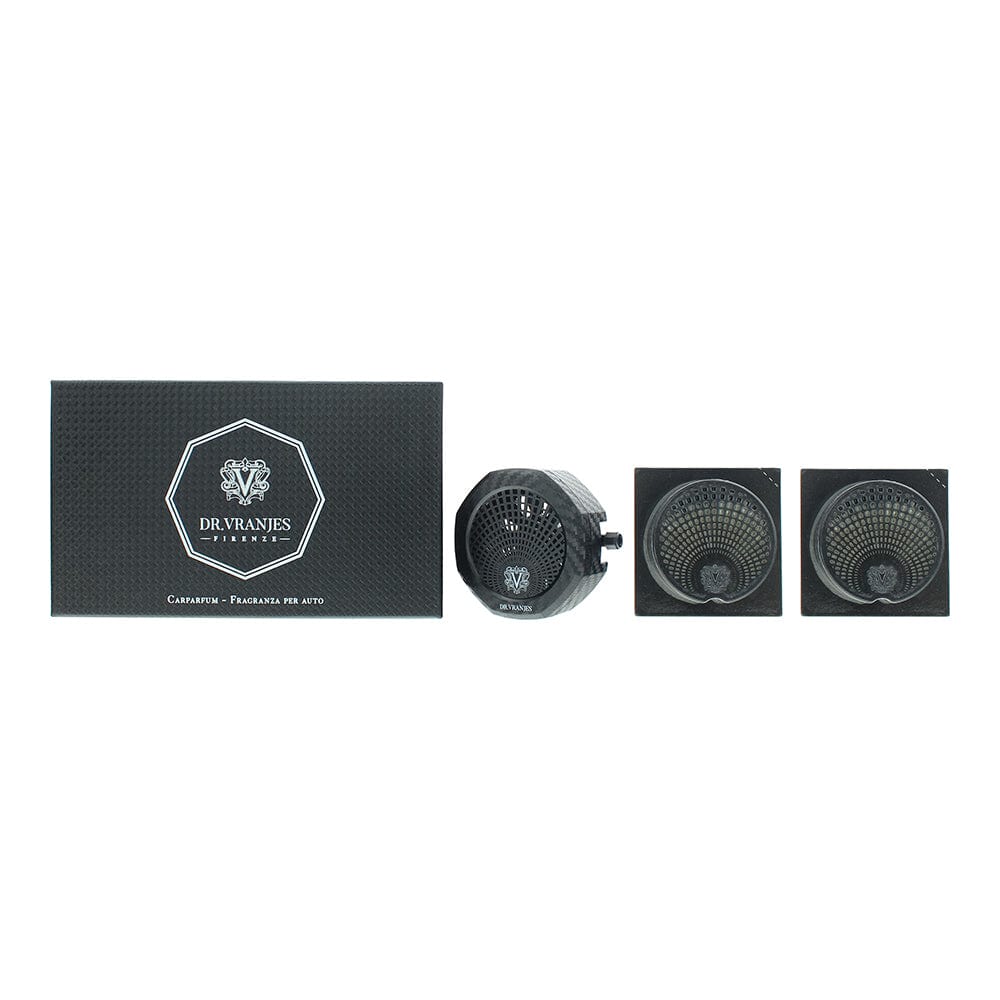 Dr. Vranjes Firenze Rosso Nobile & Ambra Car Fragrance Gift Set - Welzo