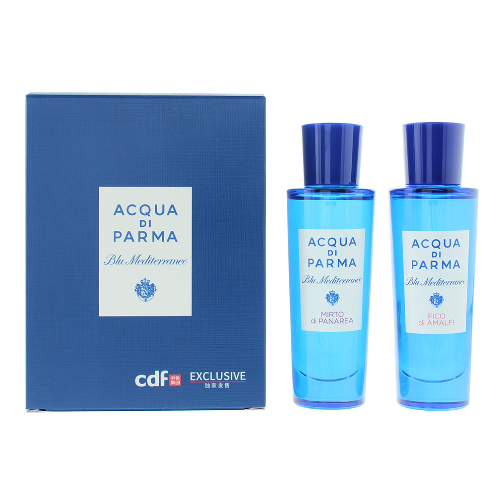 Acqua Di Parma Blu Mediterraneo Fico di Amalfi & Mirto di Panarea Duo Eau de Toilette 2 x 30ml - Welzo