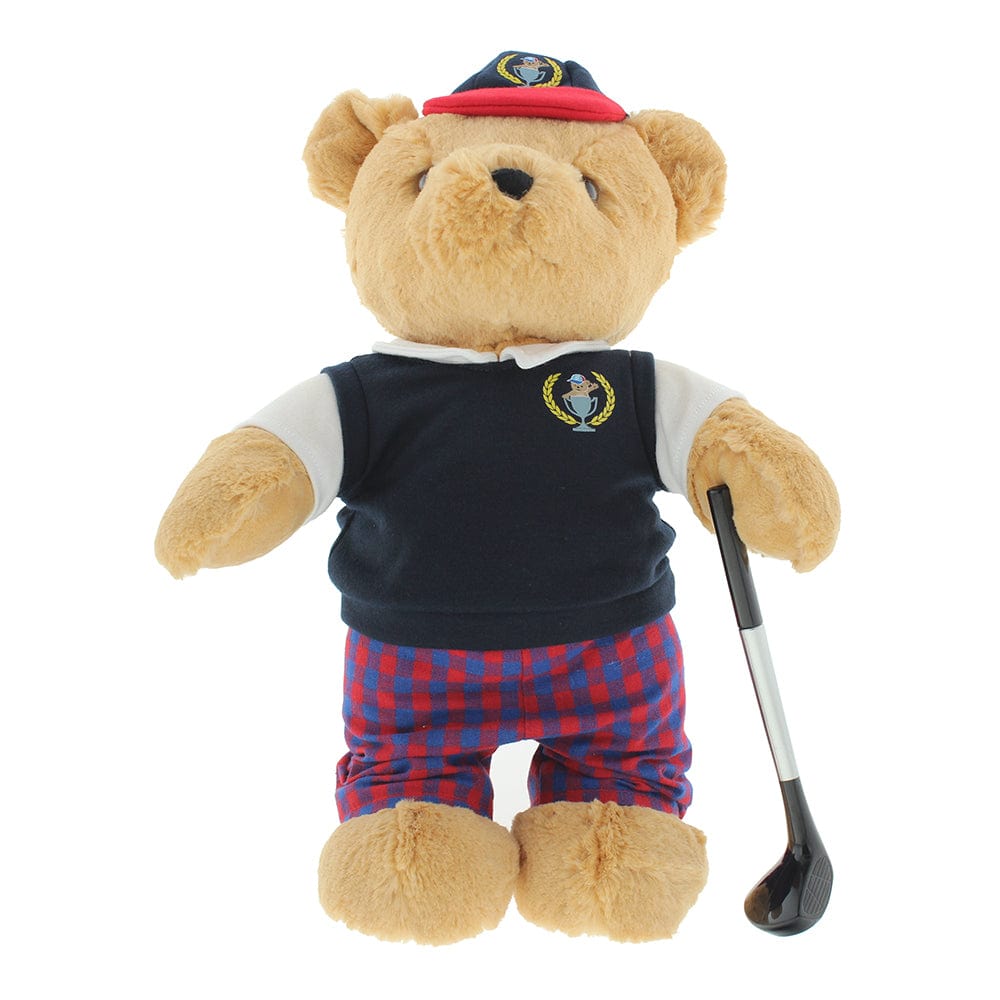 Golfing Boy Teddy Bear - Welzo