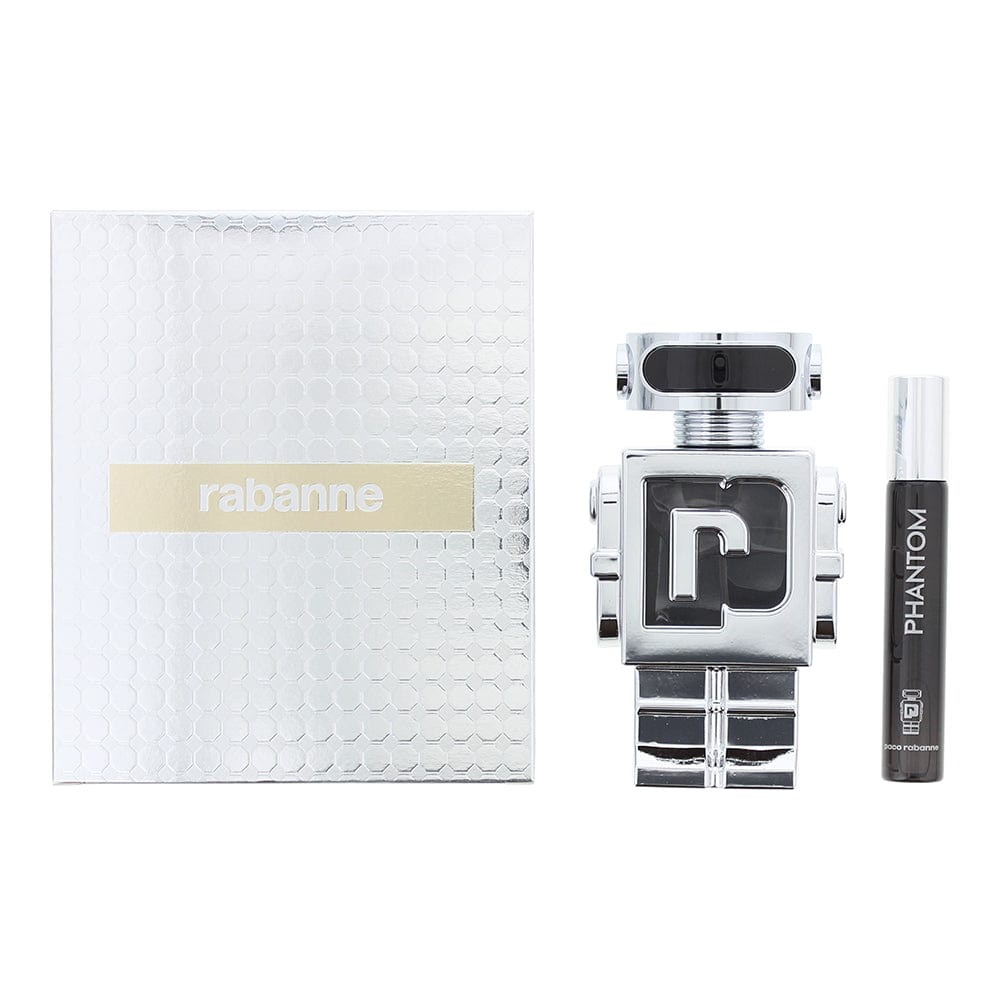 Paco Rabanne Phantom 2 Piece Gift Set: Eau de Toilette 100ml - Eau de Toilette 20ml - Welzo
