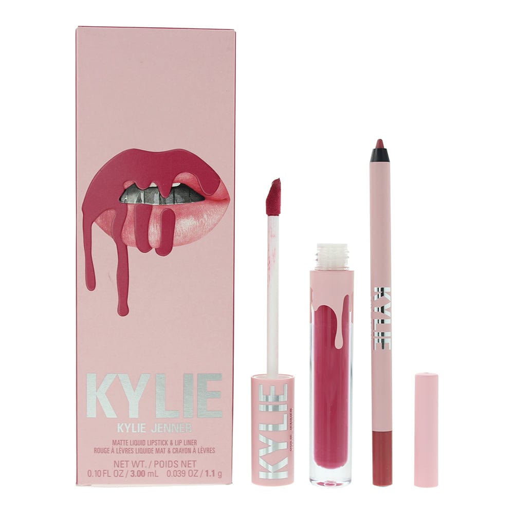 Kylie By Kylie Jenner Matte Lip Kit 102 Extraordinary 2 Piece Gift Set: Liquid Lipstick 3ml - Lip Liner 1.1g - Welzo