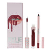 Kylie By Kylie Jenner Matte Lip Kit 403 Bite Me 2 Piece Gift Set: Liquid Lipstick 3ml - Lip Liner 1.1g - Welzo