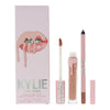 Kylie By Kylie Jenner Matte 700 Bare 2 Piece Gift Set: Liquid Lipstick 3ml - Lip Liner 1.1g - Welzo