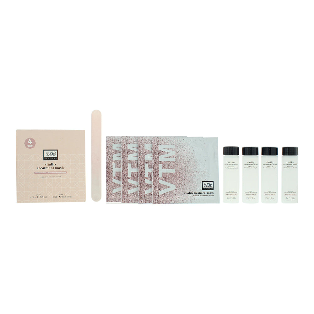 Erno Laszlo Vitality Treatment Mask 2 Piece Gift Set: Activating Lotion 4 x 37ml - Triple Mineral Powder 4 x 5.5g - Welzo