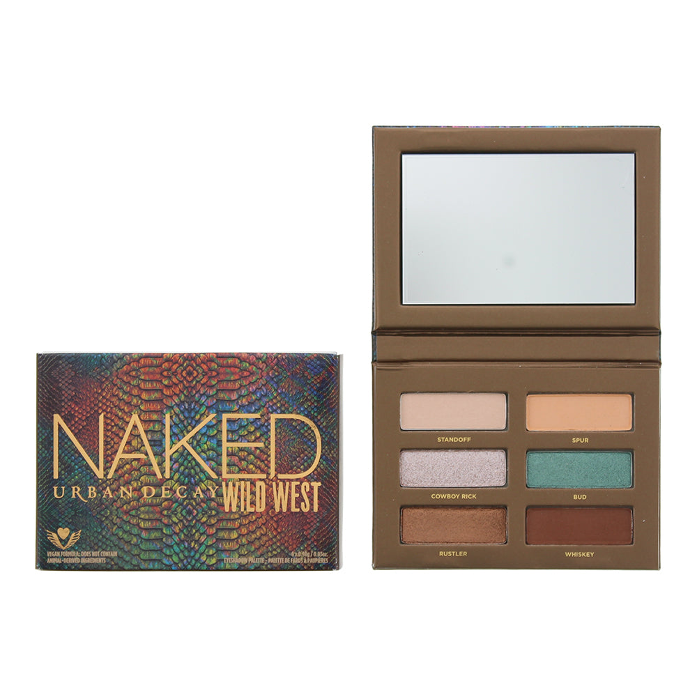 Urban Decay Naked Wild West Eye Shadow Palette 6 x 0.98g - Welzo