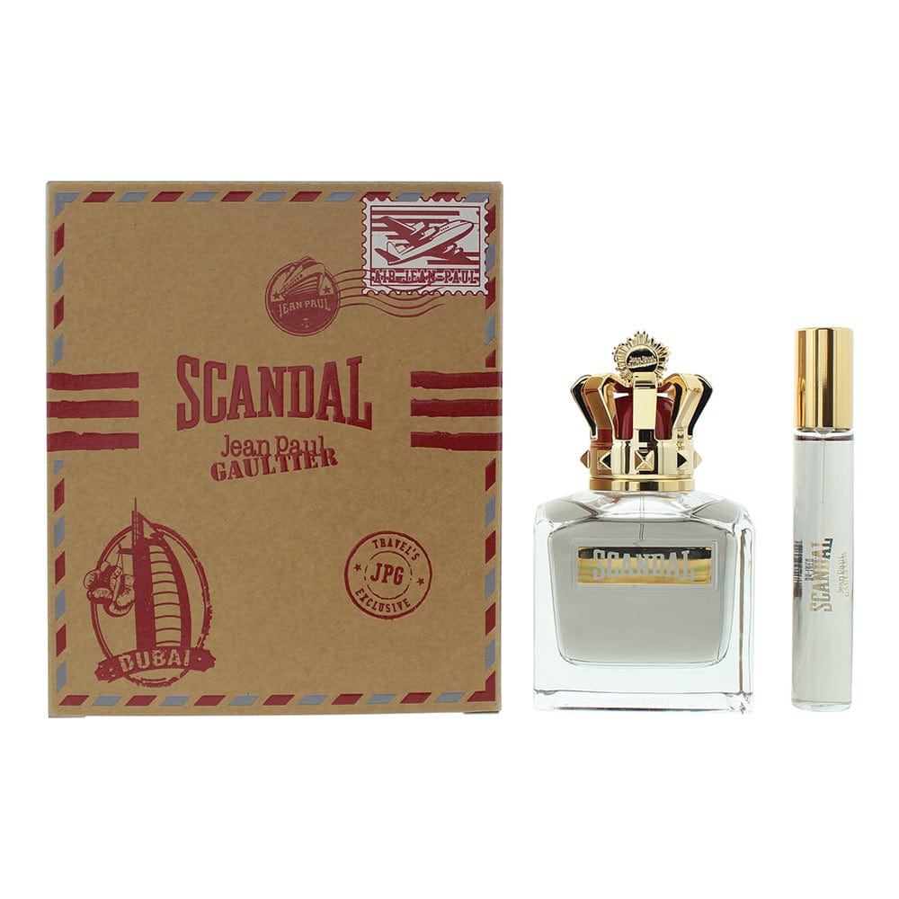 Jean Paul Gaultier Scandal Pour Homme 2 Piece Gift Set: Eau de Toilette 100ml - Eau de Toilette 20ml - Welzo