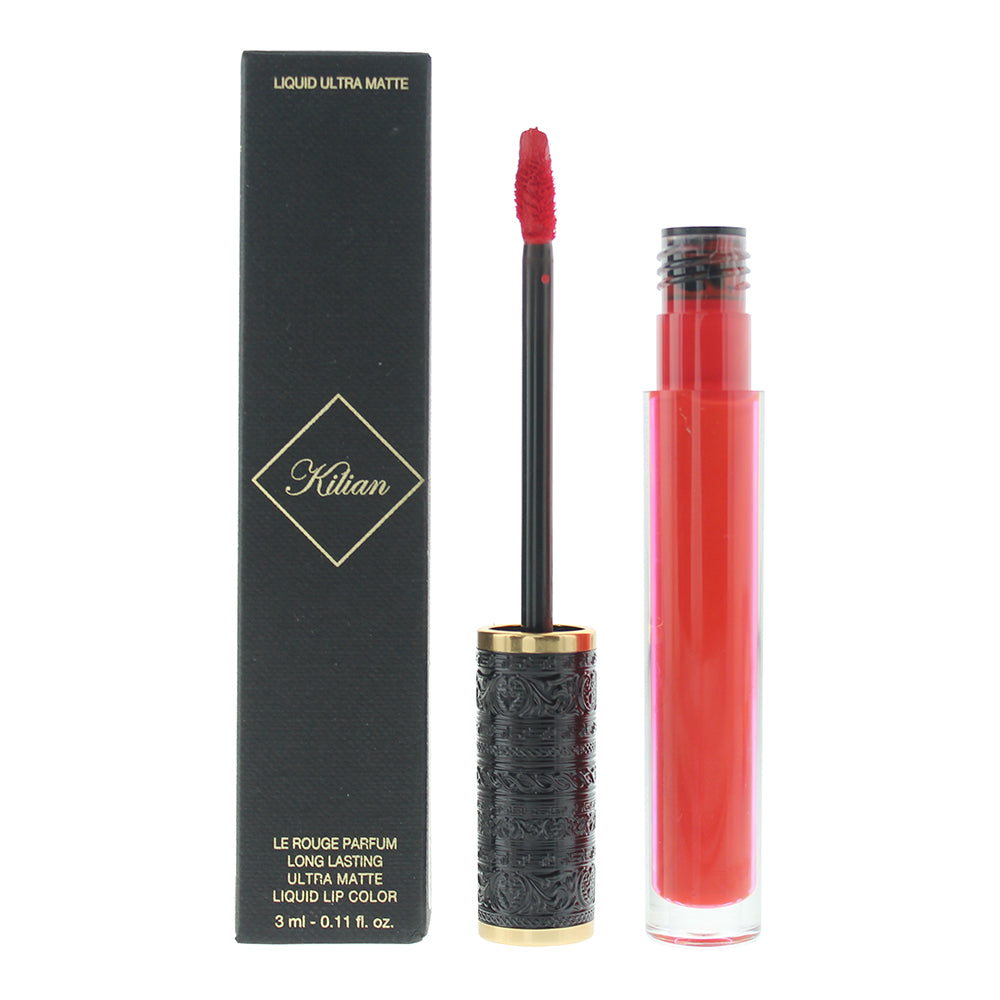 Kilian Le Rouge Parfum Ultra Matte Rouge Immortel 302 Liquid Lipstick 3ml - Welzo