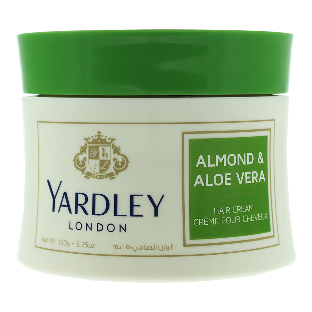 Yardley Almond & Aloe Vera Hair Cream 150g - Welzo
