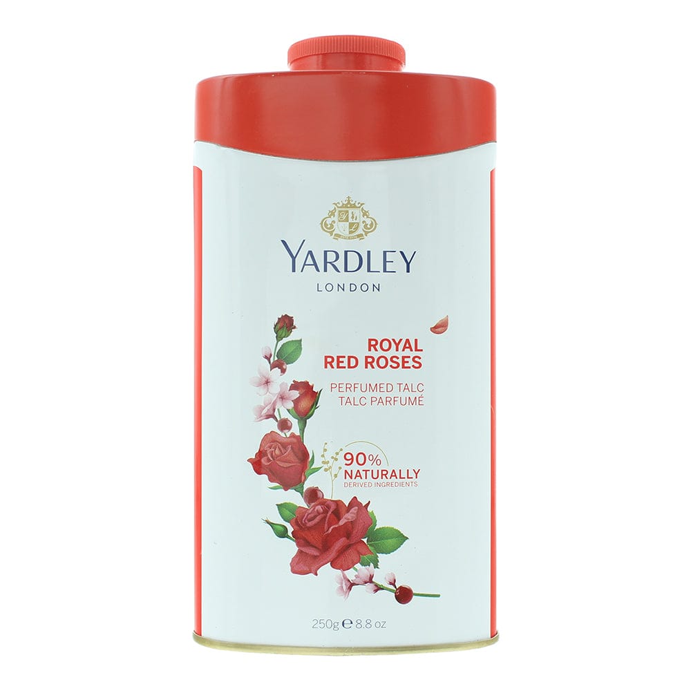 Yardley Royal Red Roses Talcum Powder 250g - Welzo