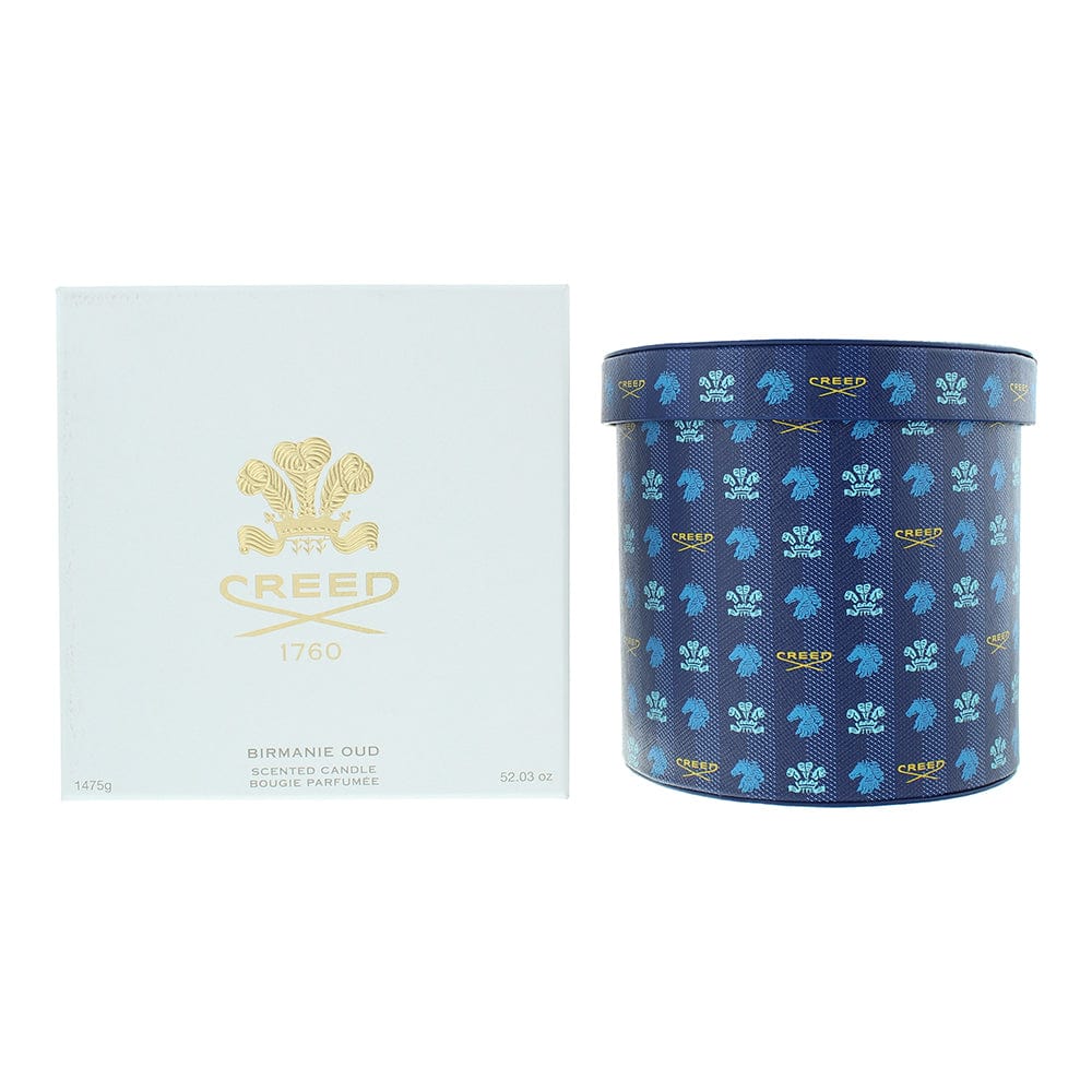 Creed Birmanie Oud Blue Leather Candle 1475g - Welzo