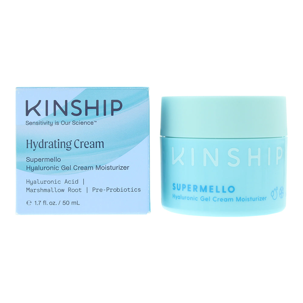Kinship Supermello Hyaluronic Gel Cream Moisturiser 50ml - Welzo