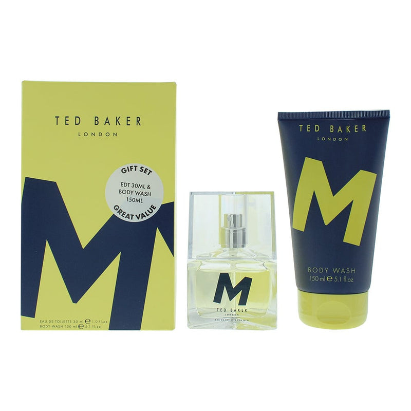 Ted Baker M 2 Piece Gift Set: Eau De Toilette 30ml - Body Wash 150ml - Welzo