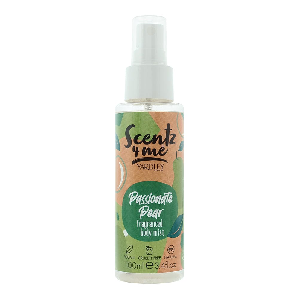 Yardley Flavourz 4 Me Passionate Pear Fragranced Body Mist 100ml - Welzo
