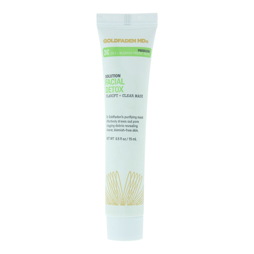 Goldfaden MD Facial Detox Clarify + Clear Mask 15ml - Welzo