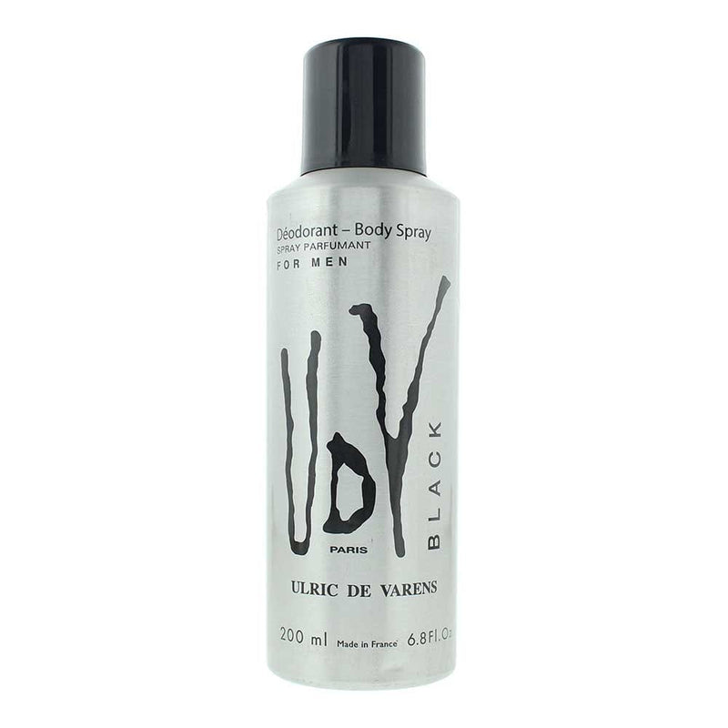 Ulric De Varens UDV Balck Deodorant Spray 200ml - Welzo