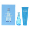 Davidoff Cool Water For Her 2 Piece Gift Set: Eau de Toilette 30ml - Body Lotion 75ml - Welzo