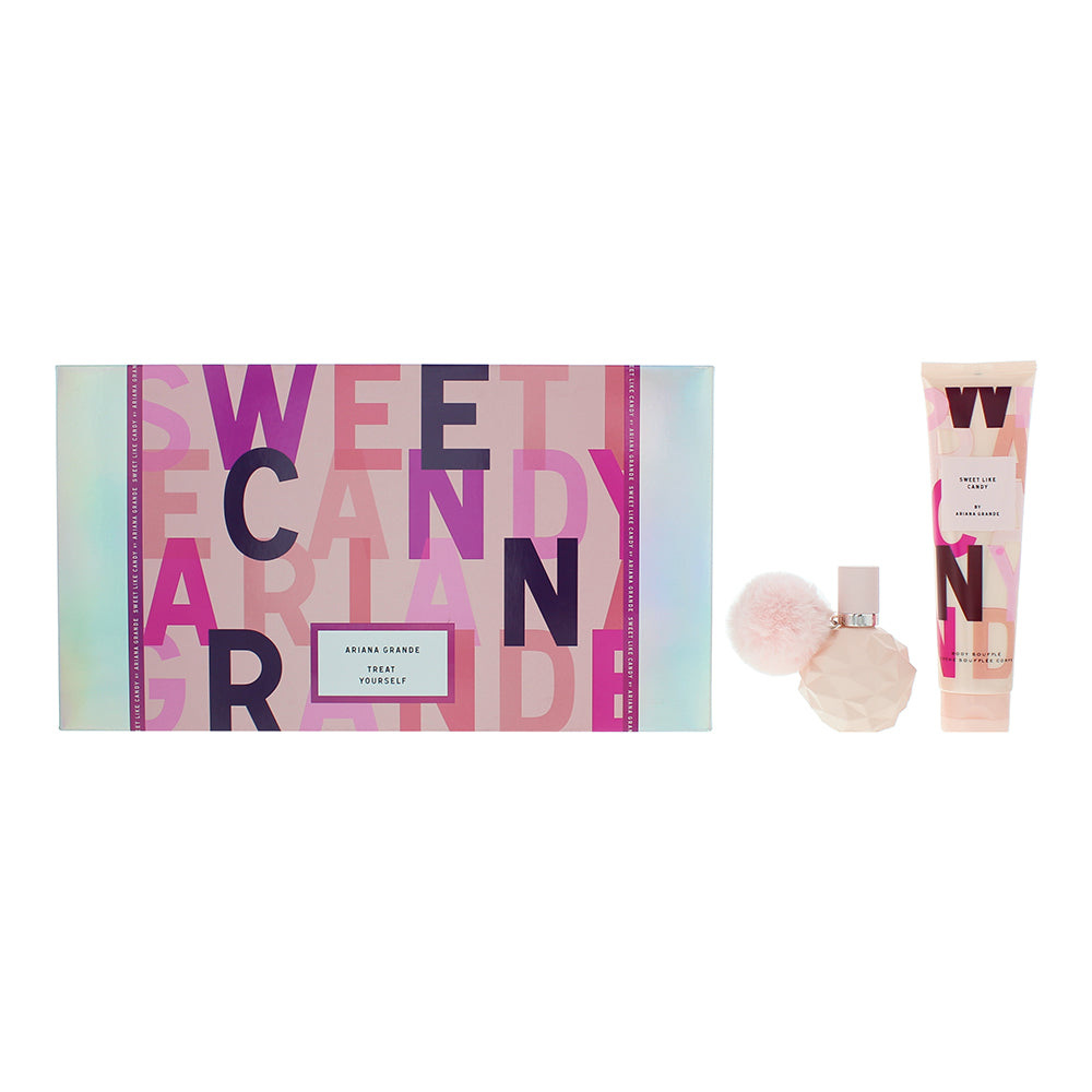 Ariana Grande Sweet Like Candy 2 Piece Gift Set: Eau de Parfum 30ml - Body Lotion 100ml - Welzo