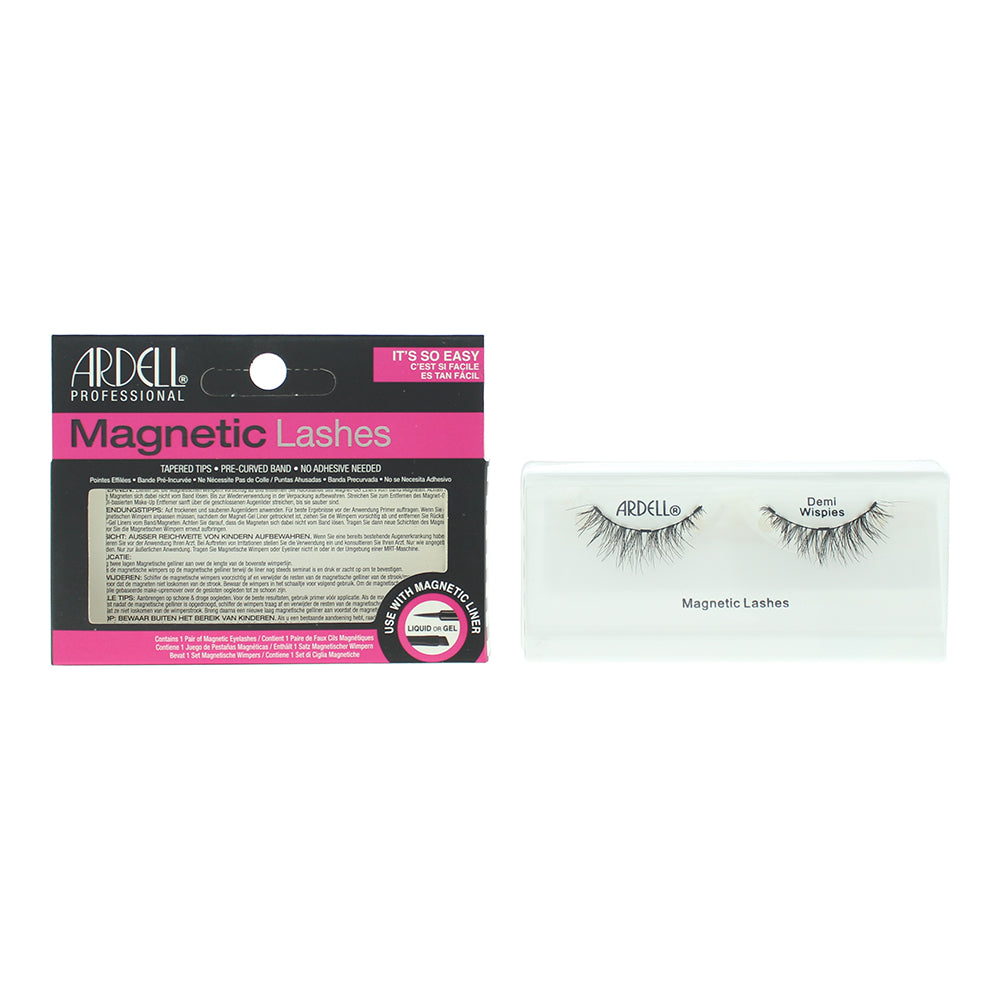 Ardell Magnetic Demi Wispies Black Eye Lashes - Welzo