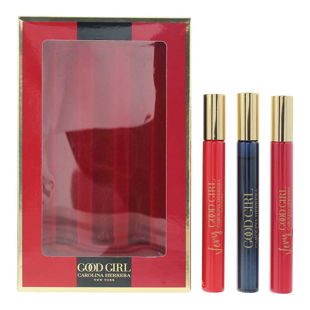 Carolina Herrera Good Girl 3 Piece Gift Set: Eau de Parfum 3 x 20ml - Welzo